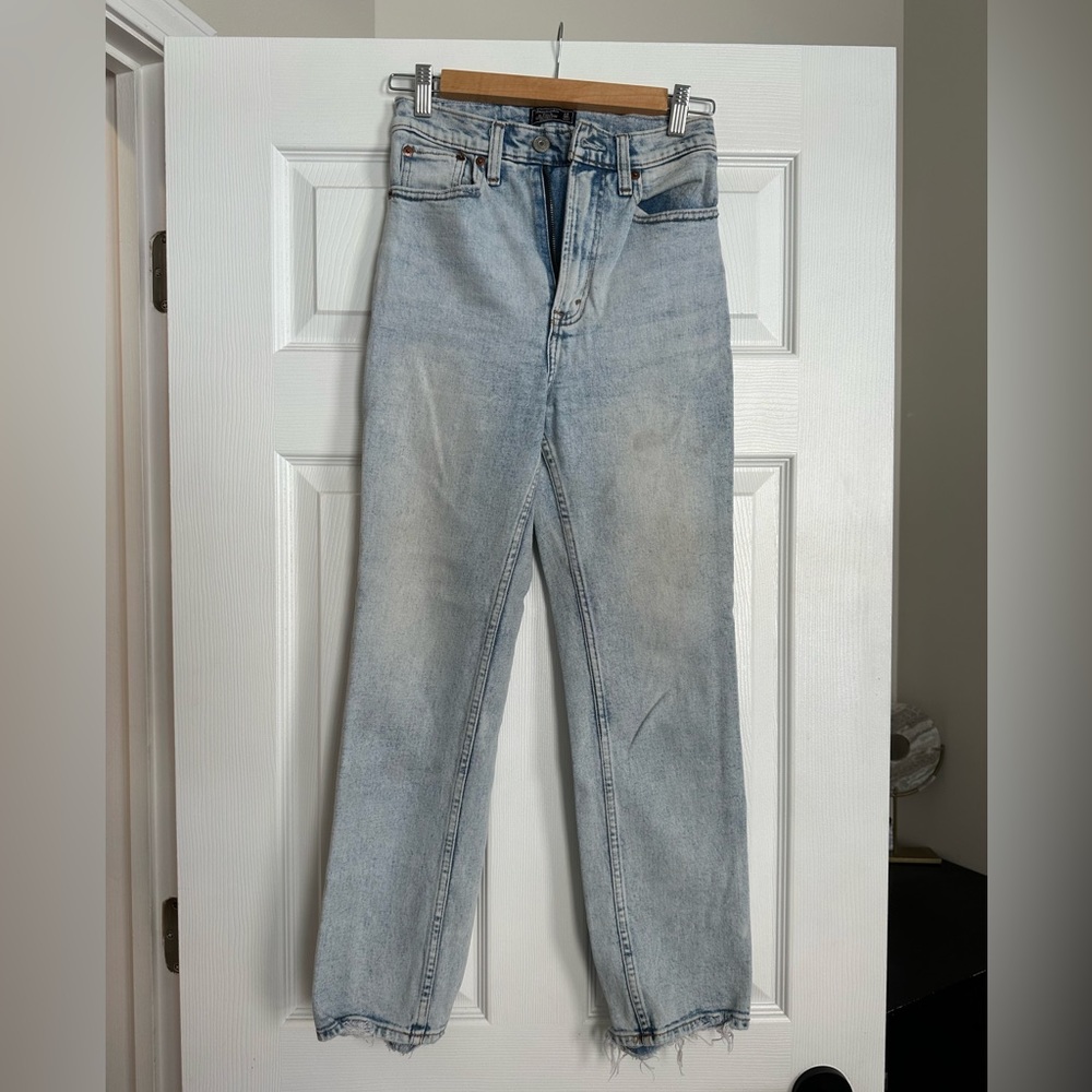 Abercrombie jeans ultra high rise straight